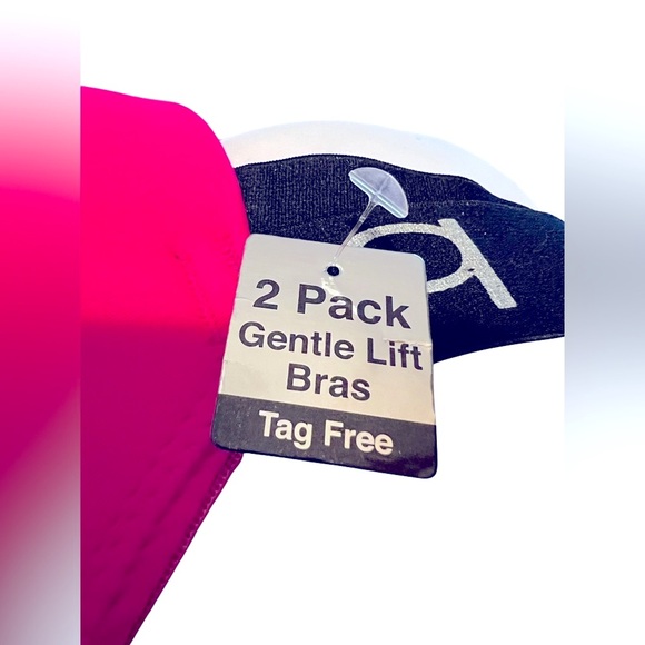 bebe intimates NWT Size 38C Pink and White Gentle Lift Full Cover Bras (I001) - Picture 13 of 13